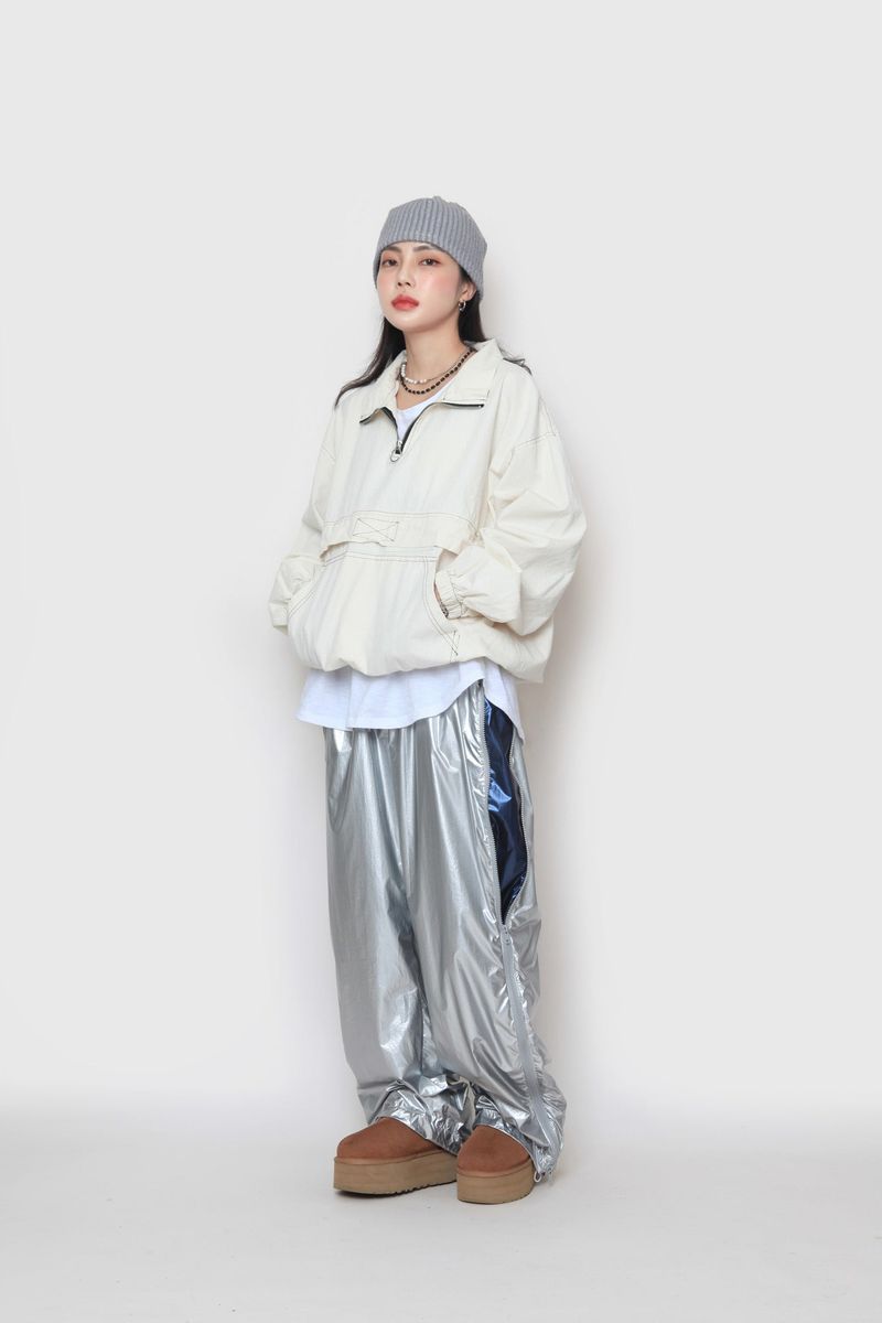 Stitch washing anorak
