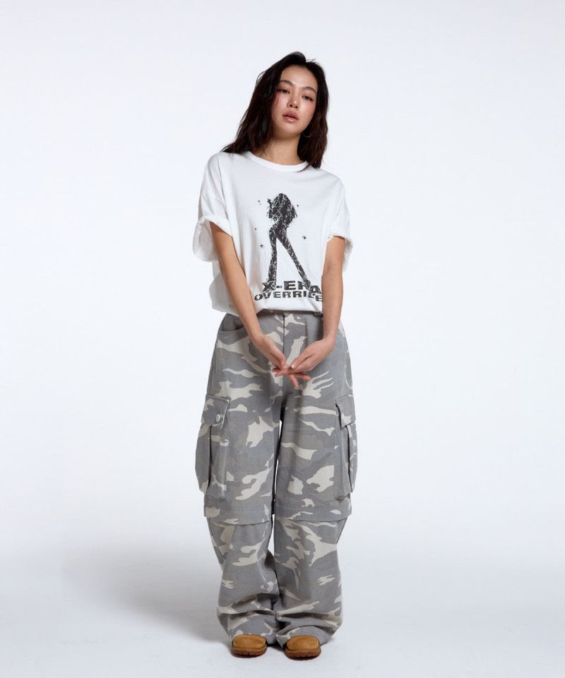 X-ERA OVERRIDE TEE / IVORY