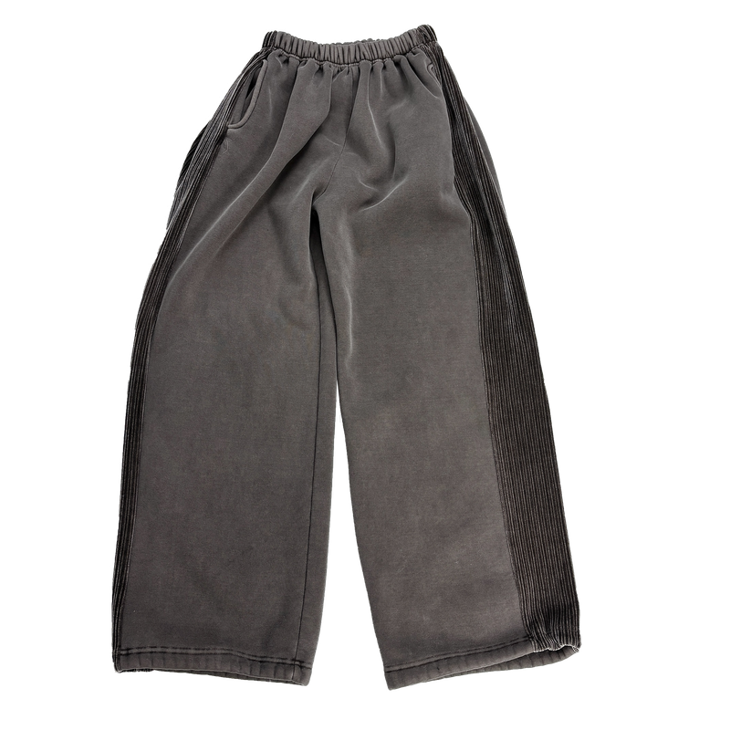 corduroy line fleece sweatpants