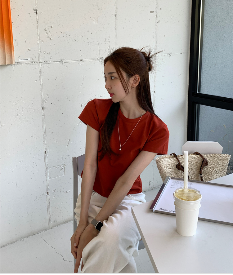 Weekly Better Crop Short Sleeve Tee / 4 colors