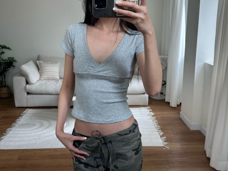 ballet wrap tee