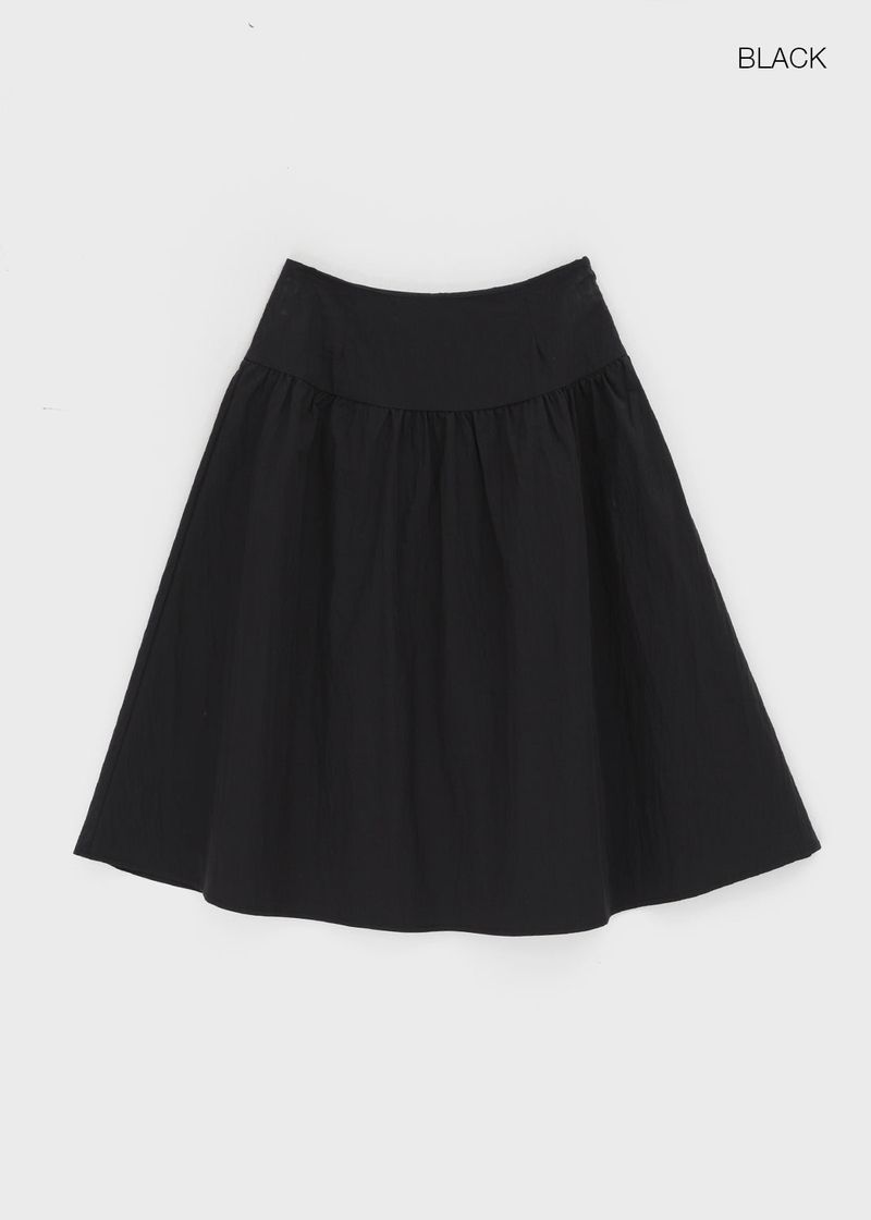 [MADE] Monier Cotton Flare Midi Skirt