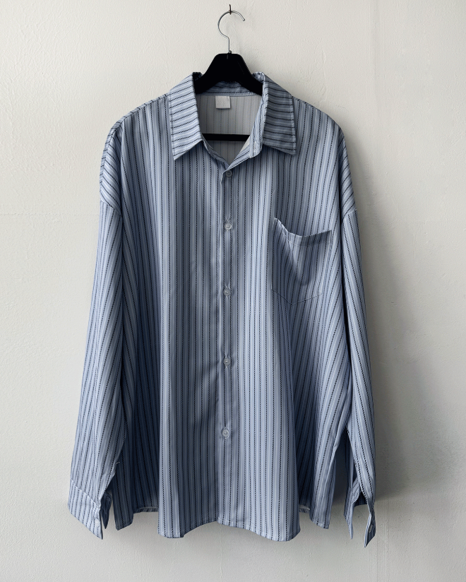 Dope Loose Fit Striped Shirt