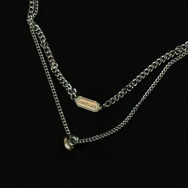 Titanium Good Luck Necklace