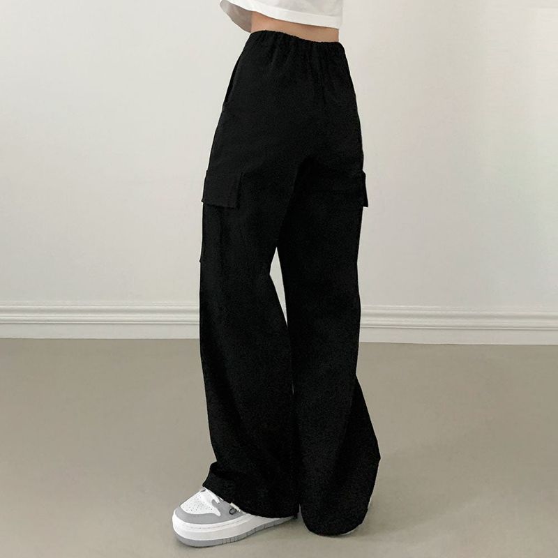 [Bellide made/short, long] Urban two-way string cargo pants