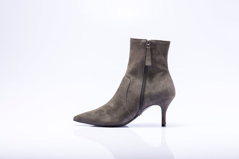 Socks Boots_Gray Suede