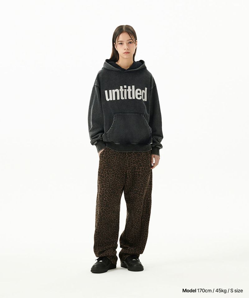 CURVED LEOPARD PANT