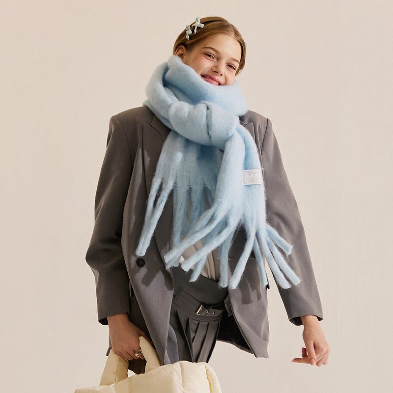 Baisc Big Muffler _ Sky Blue