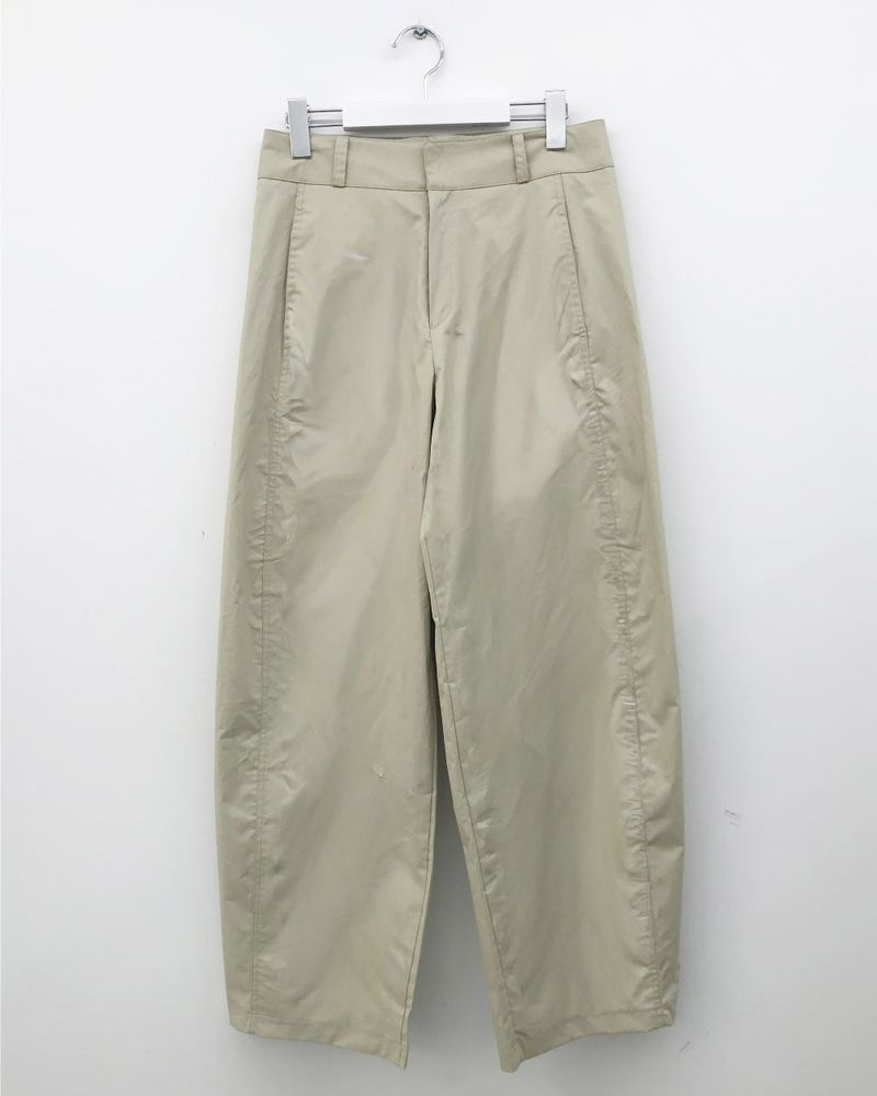 Paper curved pants (2color)