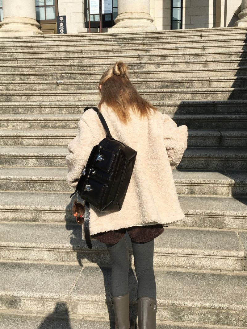 Gumi Suede Fur Coat (4c)