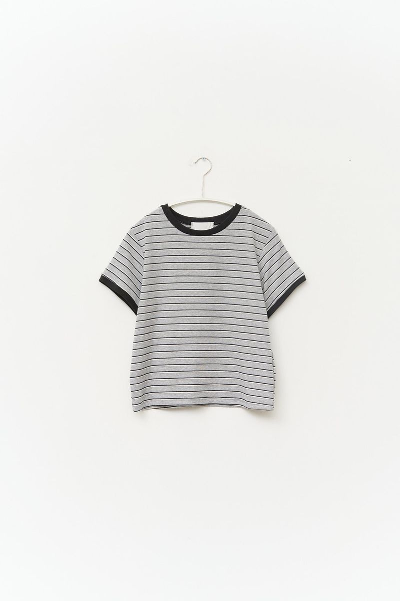 (W) Pesto Striped Top