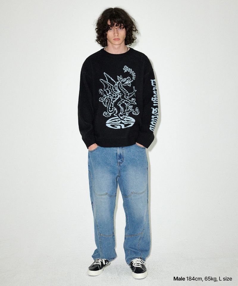 FIREDRAKE KNIT SWEATER