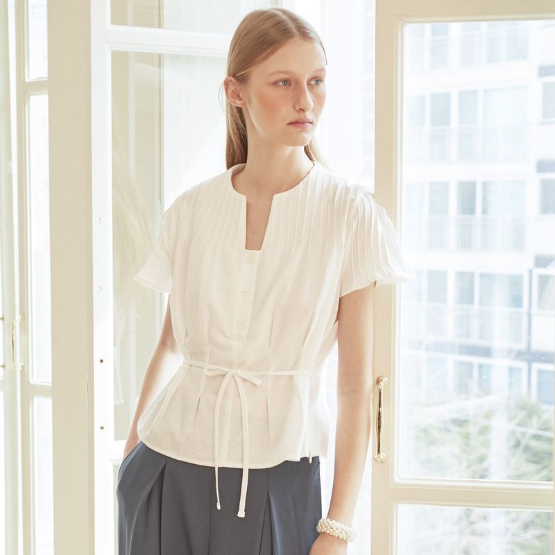 [LINE] Line Point Dart Blouse