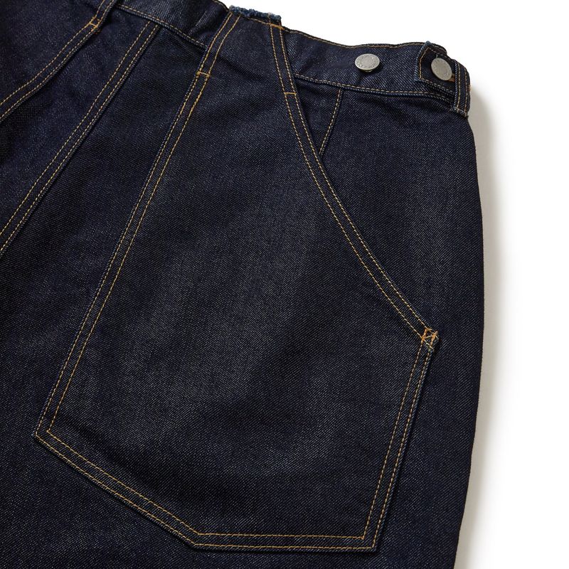 12.5oz flaw denim pants / Indigo