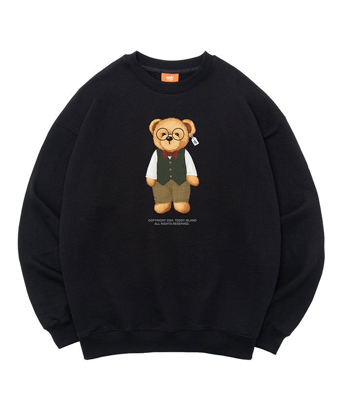 Bow-Tie Teddy Sweatshirts