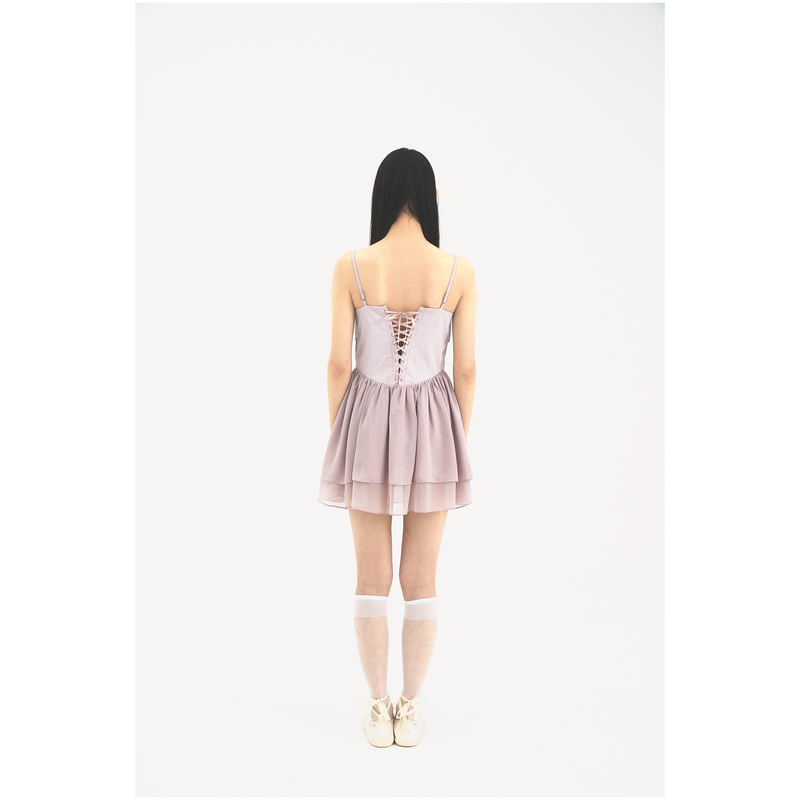 Bustier dress Pink