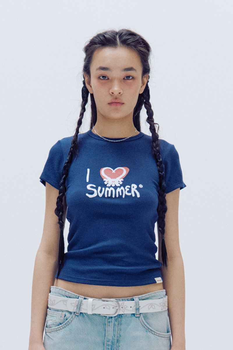 TRIP SHOP(トリップショップ)の「ILOVE SUMMER TEE - WOMAN(Tops)」