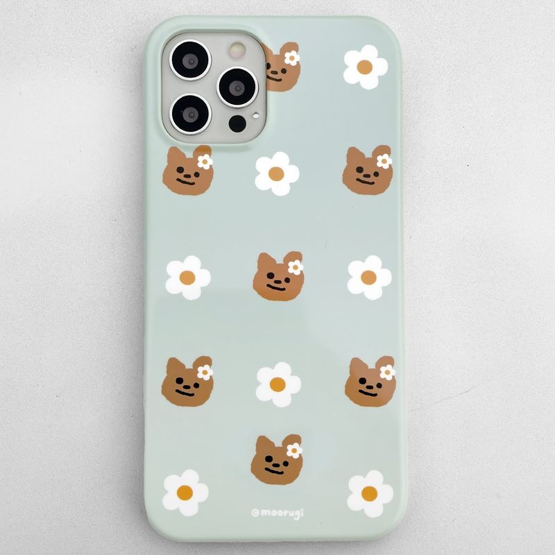 moorugi(モールジ)の「Flower pattern Hardcase(Hats)」