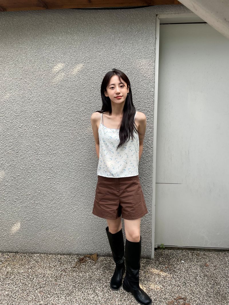 Colorful cotton short pants