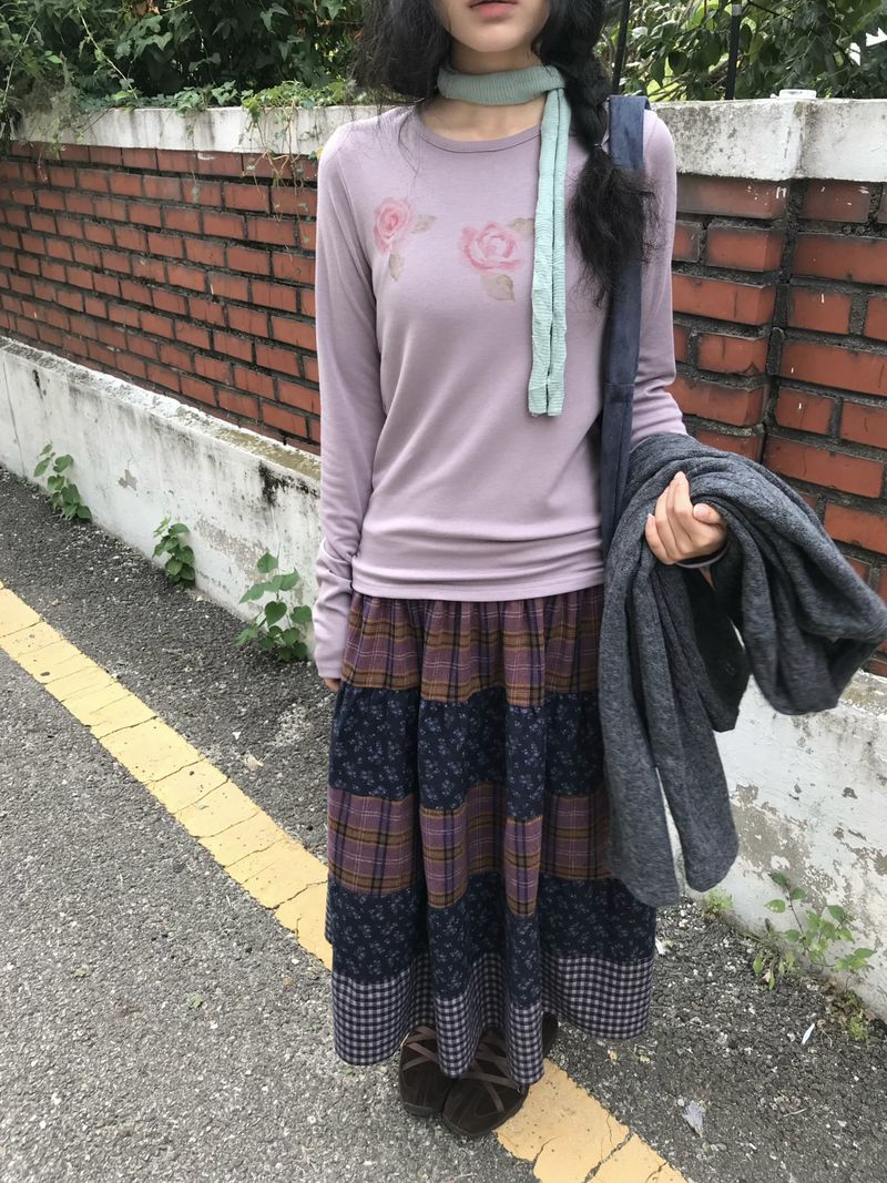 Vintage Pattern Skirt