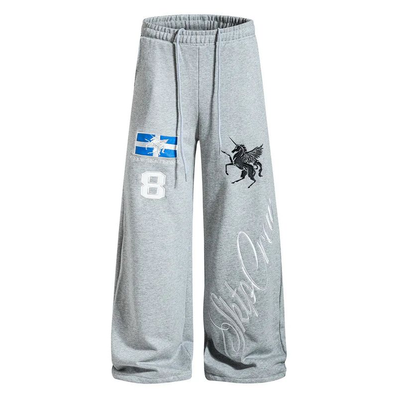 Marlowe Number Eight Graphic Pants
