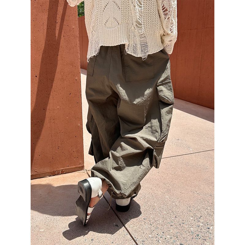 [S/S] Multi cargo nylon pants (3color)