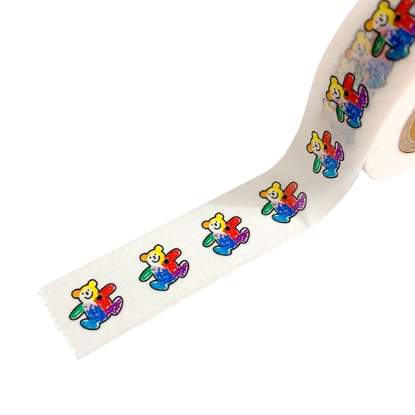 SASIM GOODS（サシムグッズ）の「カラフルベアマスキングテープ（ファッション小物）」