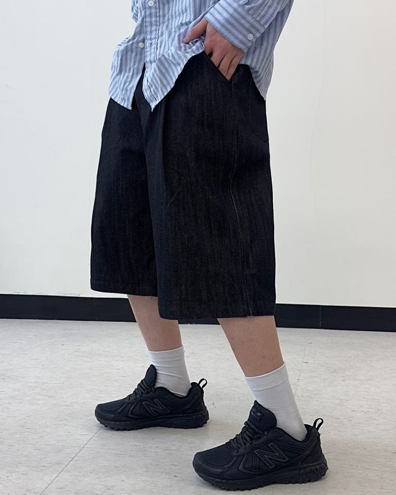Rush Bermuda Raw Denim Pants