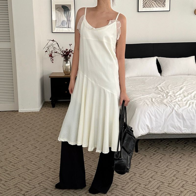 Slob Drape Dress - 2colors  