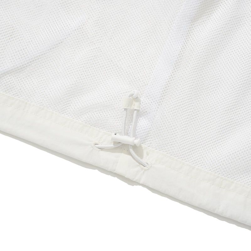 KIRSH プレーンインクシジョンウーブンウインドブレーカー [WHITE]