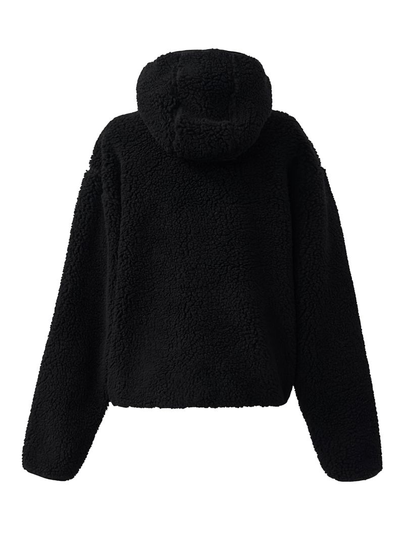 [unisex] シェルパフーディーフリースジップアップ (2color)