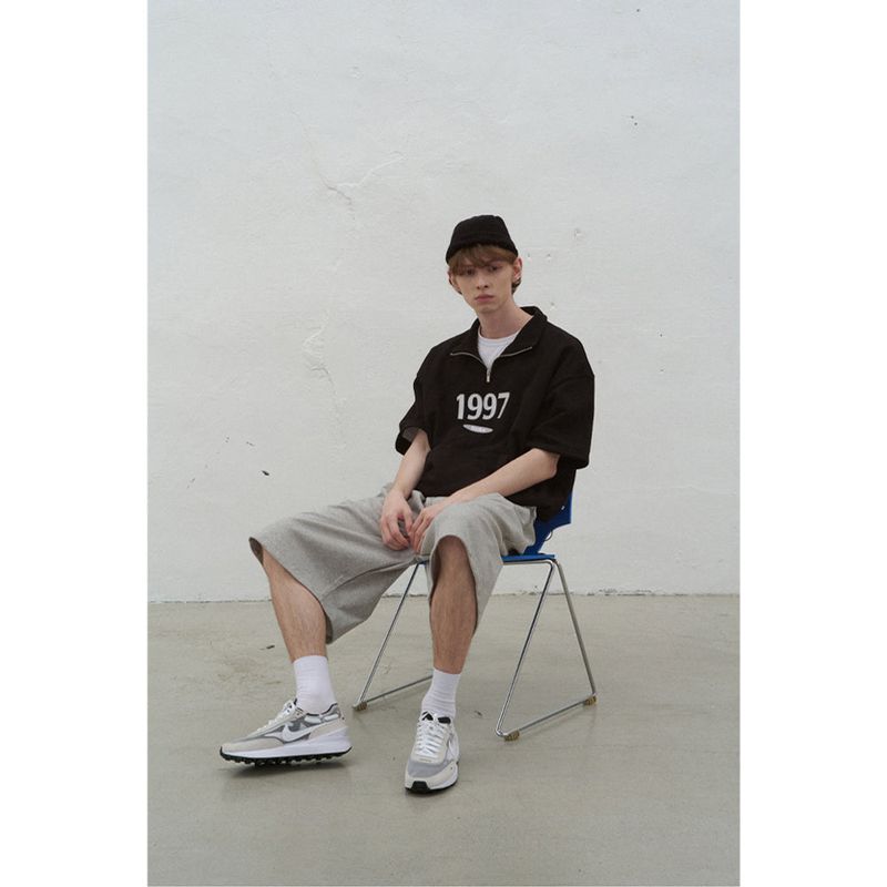 スケートバミューダパンツ(BLACK)