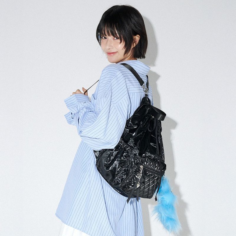 mellotory（メロートリー）の「MELLO QUILTING BACK PACK (BLACK)（Bags）」
