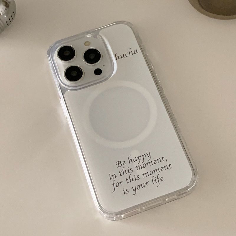 hucha（ウチャ）の「hucha be happy in this moment case(mag safe)（Smartphone Accessories）」