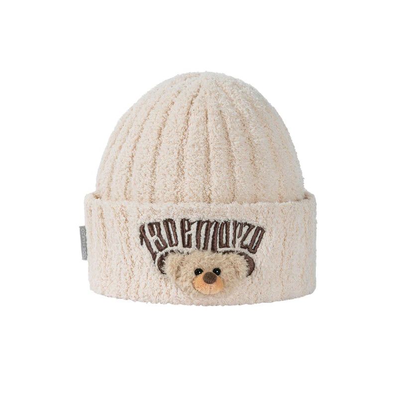 13DE MARZO Embroidered Plush Beanie