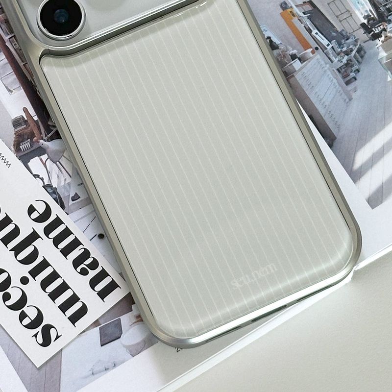 SUN CASE GRAPHIC STRIPE GRAY