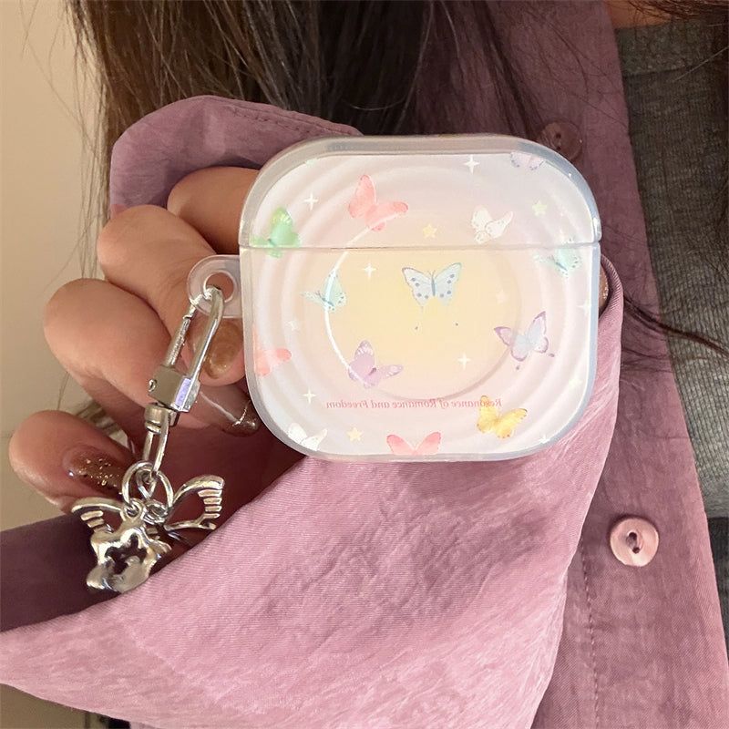 Pastel Dreamy Butterfly AirPods Case