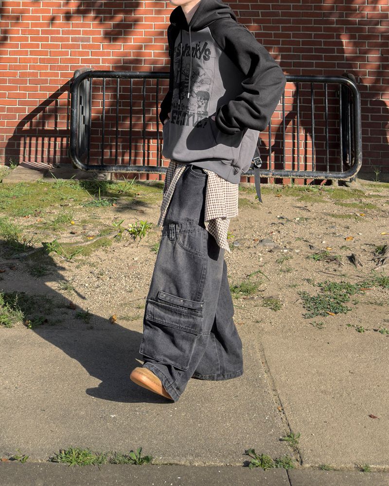 Swing Raglan Oversized Hoodie