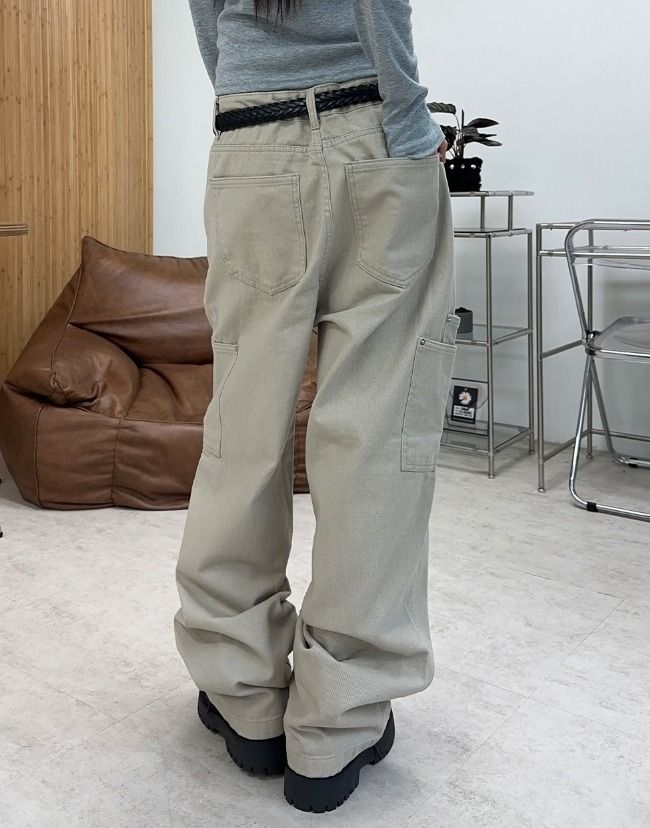 Bart Layered Pocket Wide Pants