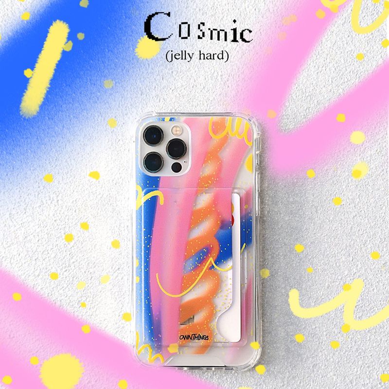 [MADE] Cosmic card case (jelly hard)