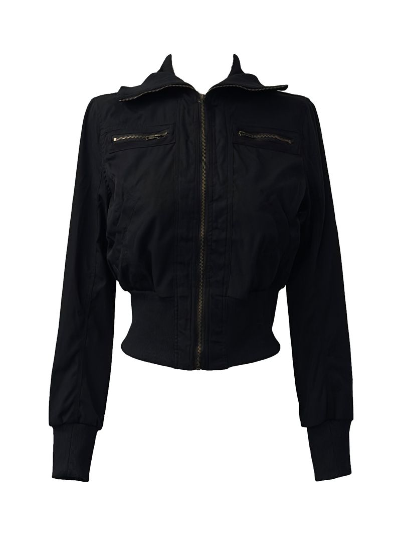 new and b vintage crop jacket