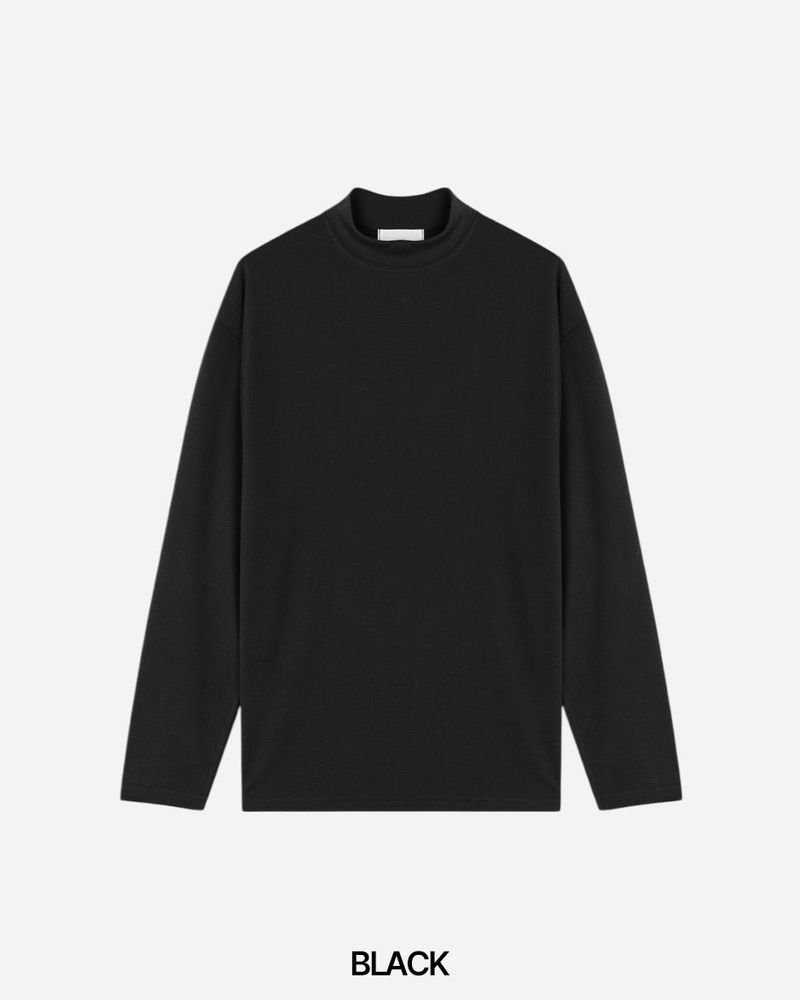 Winter mockneck knit