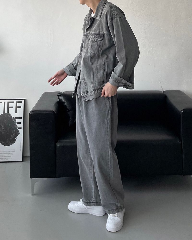 No. 57 Washing denim jacket (4 colors)
