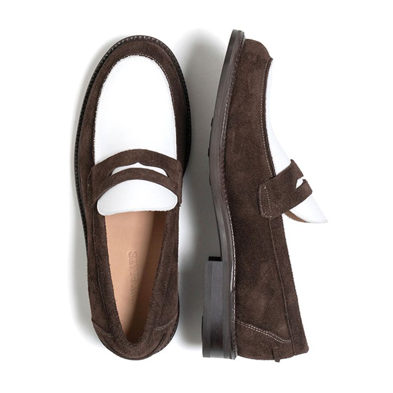PENNYPLATE（ペニープレート）の「[MADE] MEN PENNY PLATE LOAFER MPBWS-Dark Brown（Shoes）」