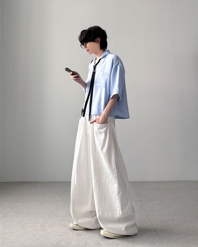 Bible Crop Half Shirt