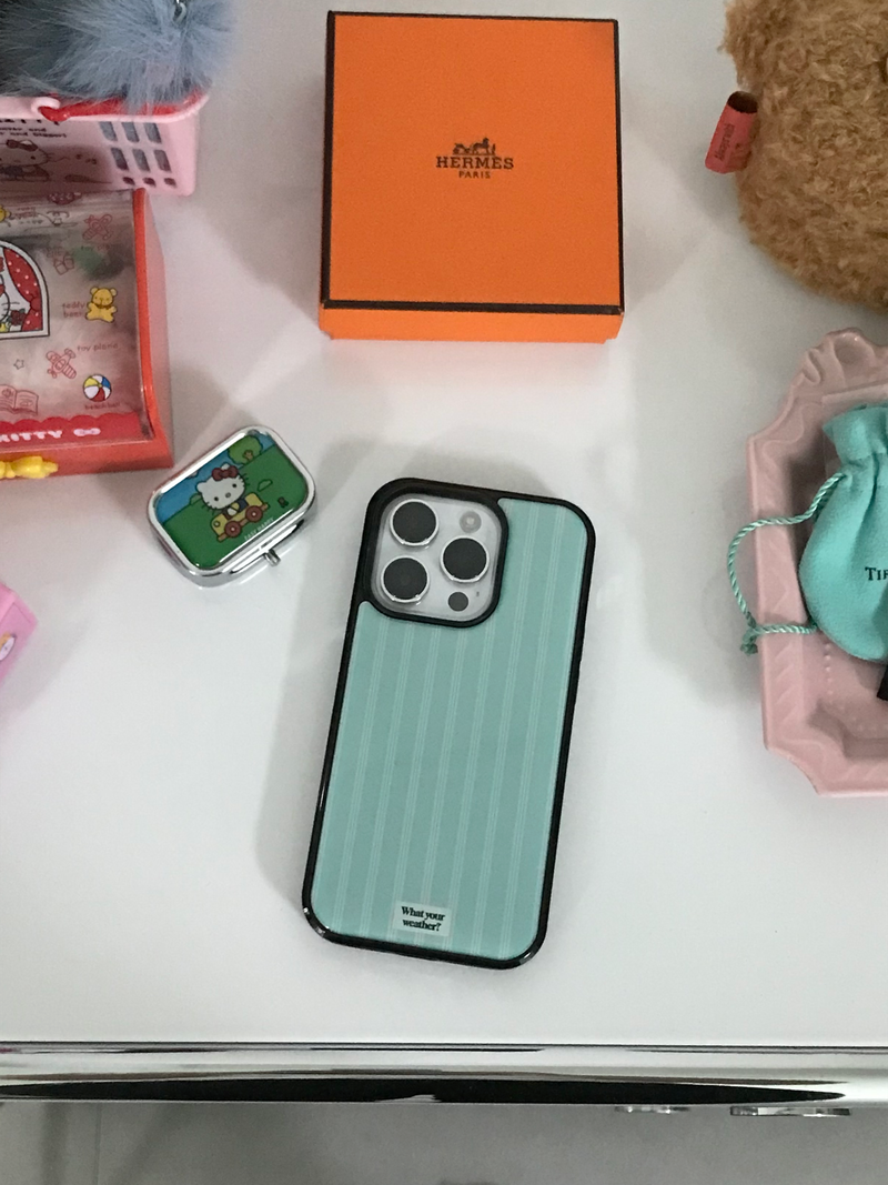 tiny weather(タイニーウェザー)の「pajama epoxy case-mint(Smartphone Accessories)」