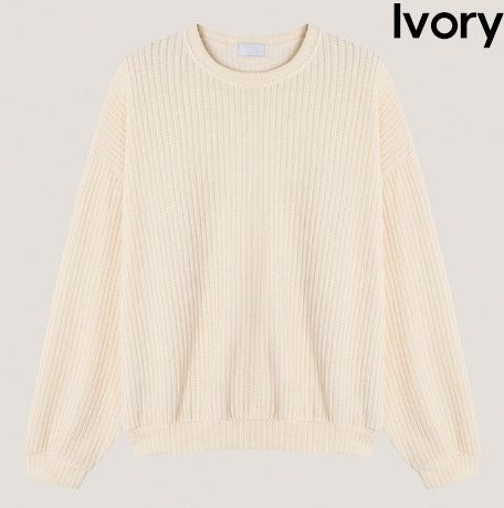 Tachy Velvet Knit Sweatshirt