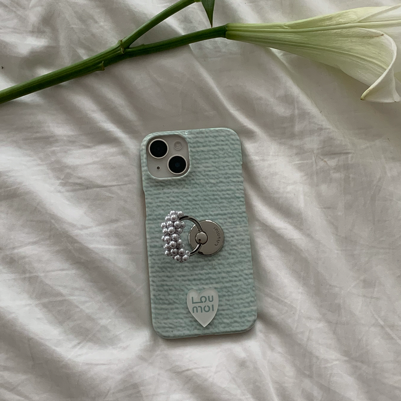 Loumoi tok _Matte silver pearl 