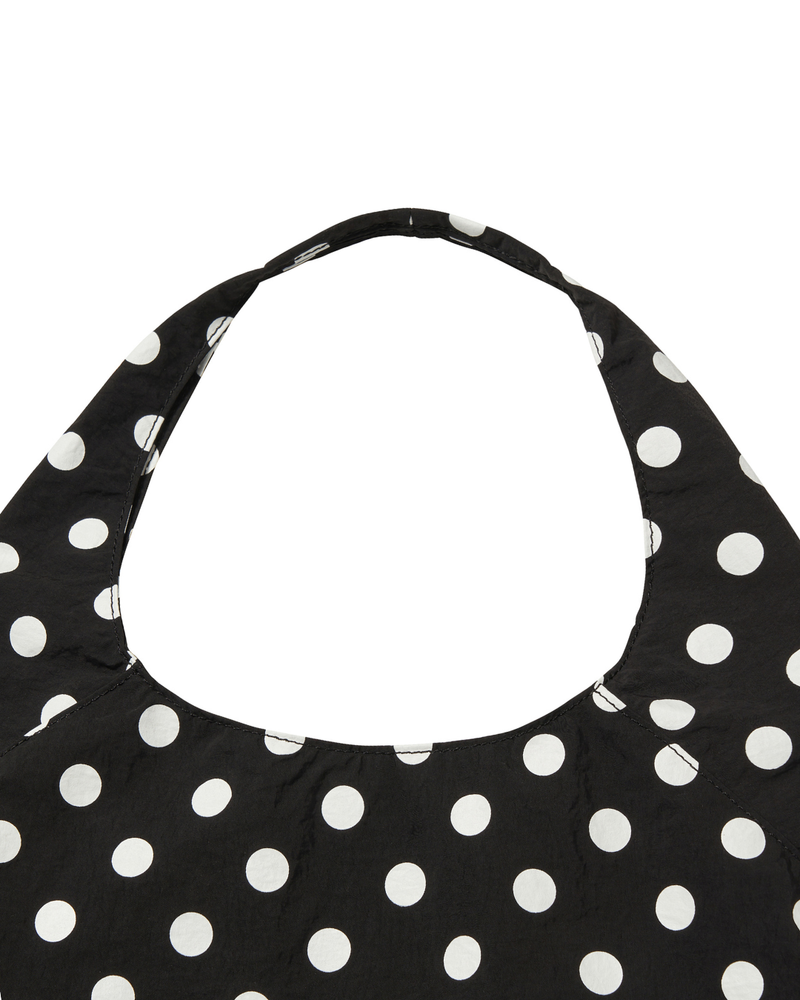 Foldaway tote - Black & White (M)