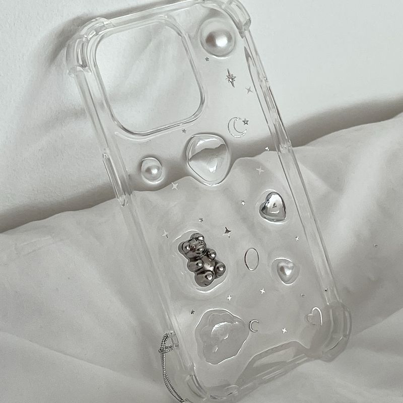 [made]silver bear ver resin case 